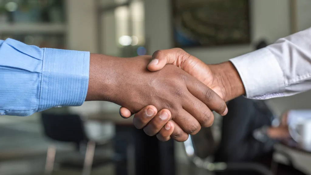 Signature d'un contrat de travail