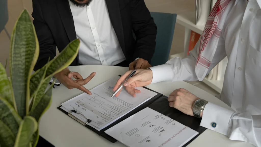 Signature d'un document avec un conseiller